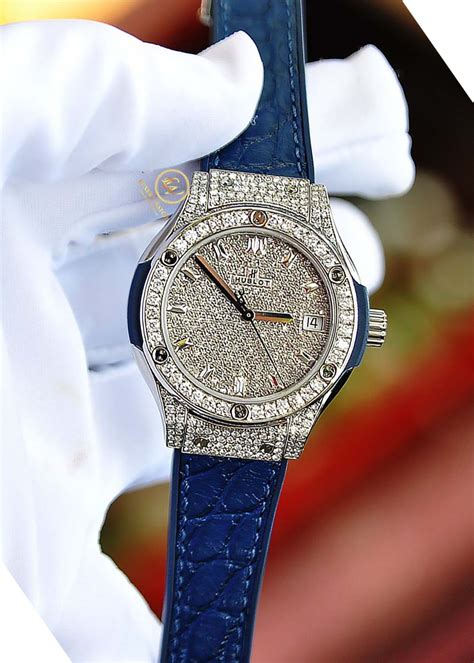 đồng hồ hublot kim cương